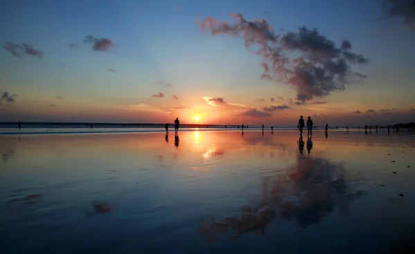 Silhouetten van — Stockfoto