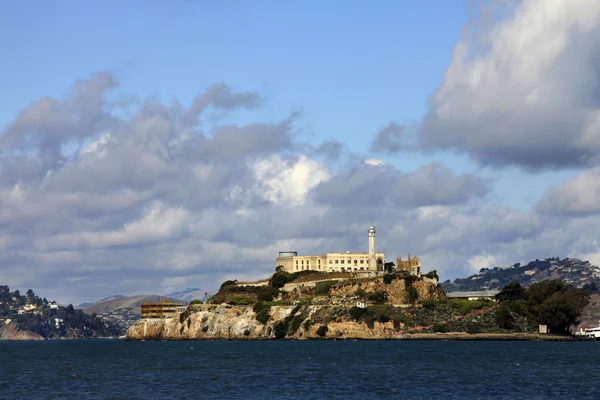 San Francisco 'daki Alcatraz Adası — Stok fotoğraf