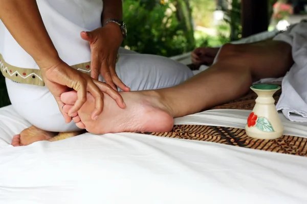 Massage of legs — Stock Photo, Image