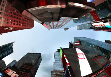 Times Meydanı. New york city