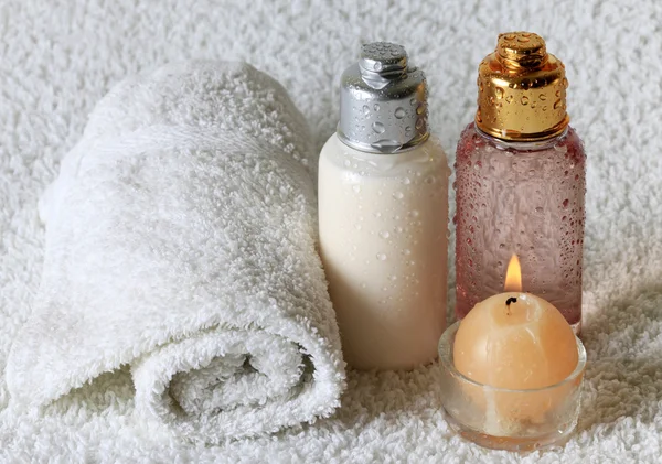 Accessories for a bath — Stock Photo, Image