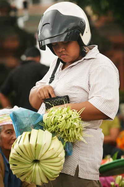 Женщина Индонезии — стоковое фото