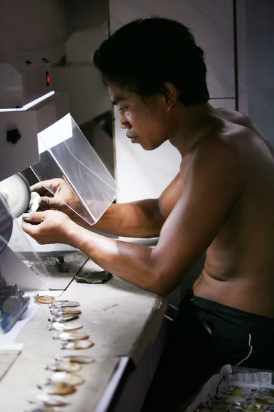 Bali l'uomo dietro il lavoro — Foto Stock