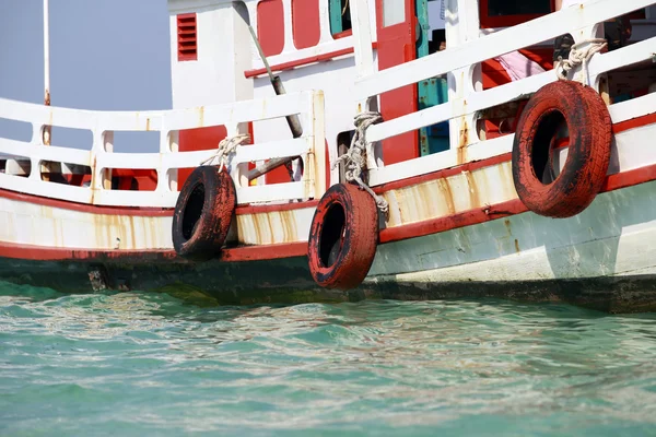 Barco à deriva — Fotografia de Stock