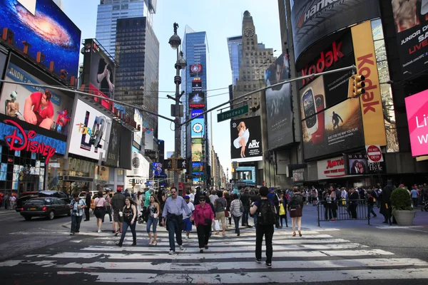 Times Square. New York City — Stock Photo, Image