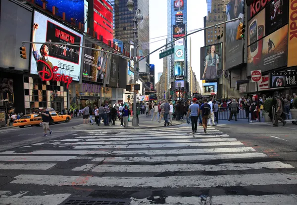 Náměstí Times square. New york city — Stock fotografie