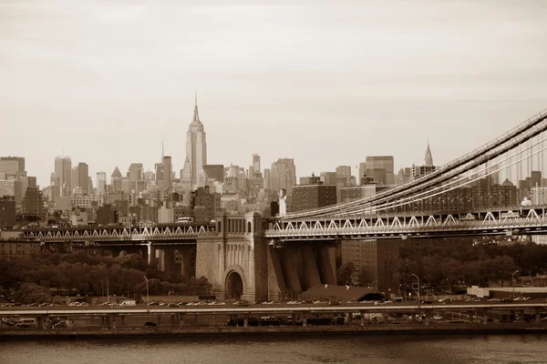 Ponte de Manhattan — Fotografia de Stock