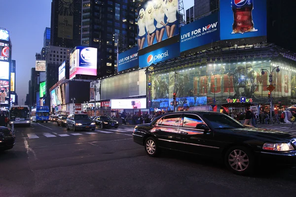 Náměstí Times square. New york city — Stock fotografie