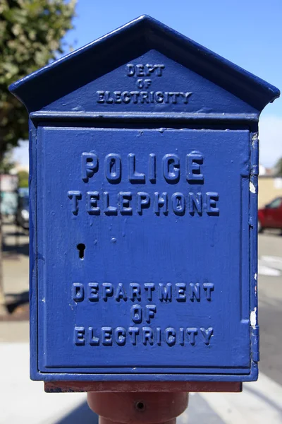 Teléfono de policía — Foto de Stock
