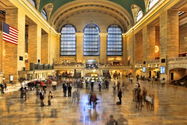 Grand Central Station in New York City clipart