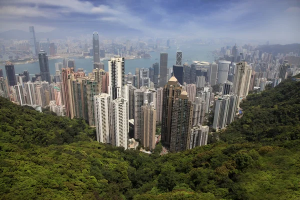 Skyline Hongkong — Stockfoto