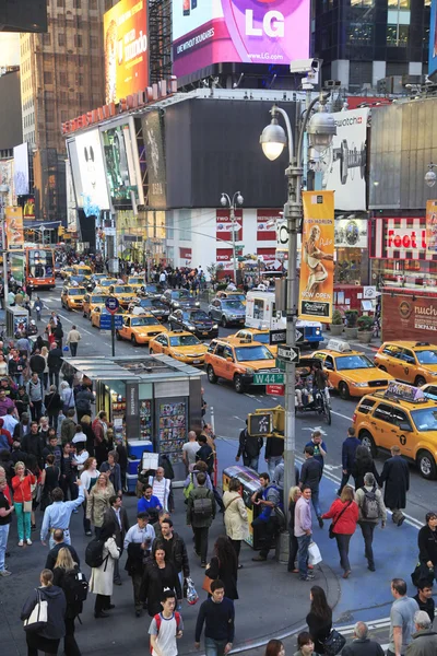 Náměstí Times square. New york city — Stock fotografie