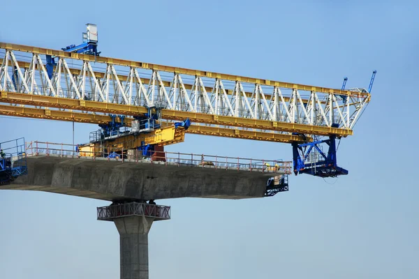 Auto-estrada em construção — Fotografia de Stock