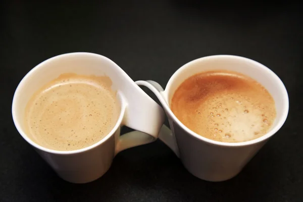 Two cups of coffee — Stock Photo, Image