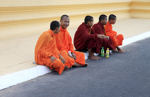 Cambodia monks