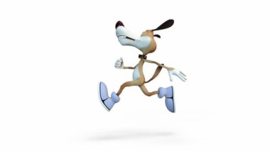 jog üzerinde atlet.