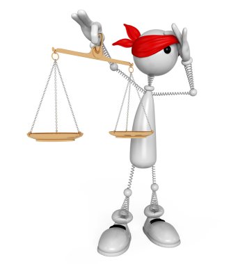 3D beyaz kişi hakim.