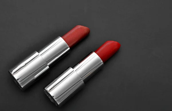 Two red lipstick — Stock Photo, Image