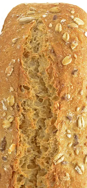 Pão de centeio semeado (detalhe ) — Fotografia de Stock