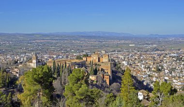 Alhambra, Spain clipart