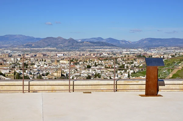 Punto di vista su Granada — Foto Stock