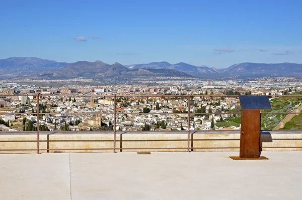 Gezichtspunt naar granada — Stockfoto