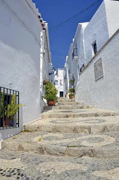 Calle en Frigiliana — Foto de Stock