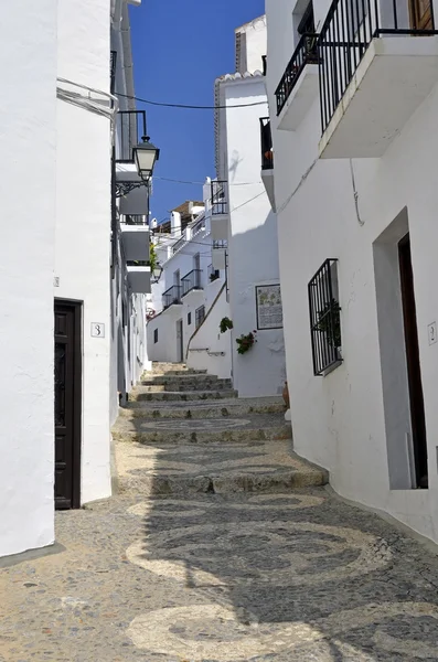 Straße in frigiliana — Stockfoto