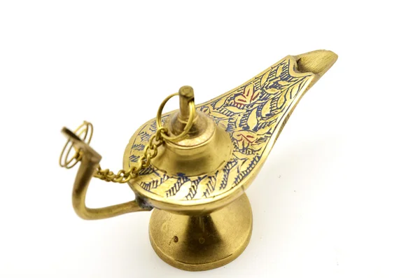 Arabische lamp geïsoleerd op wit — Stockfoto