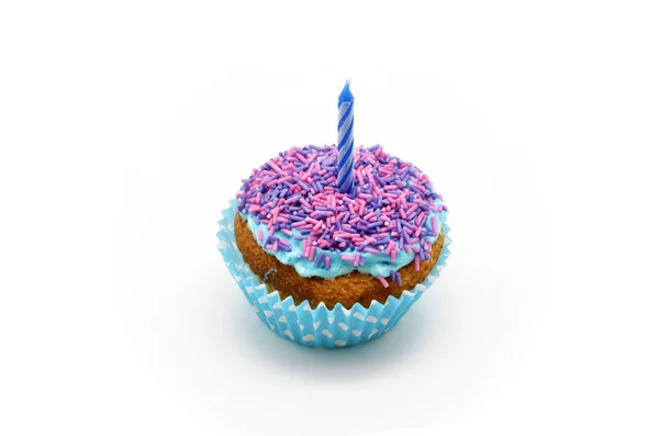 Birthday cupcake — Stock Photo, Image