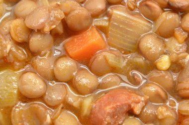 kahverengi mercimek, makro