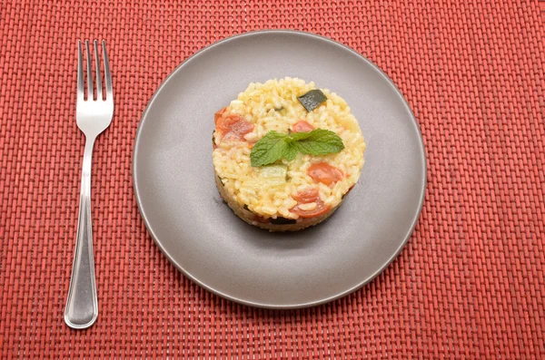 Rice with Vegetables — Stock Photo, Image