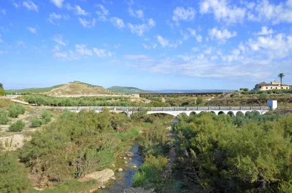 Jarandilla rzeki, jaen, Andaluzja — Zdjęcie stockowe