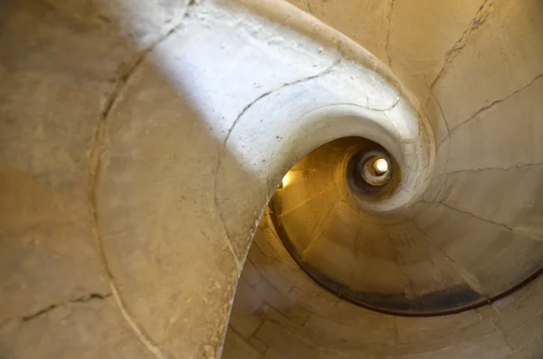 Escaleras de caracol en las ruinas de Santa Maria, Cazorla —  Fotos de Stock