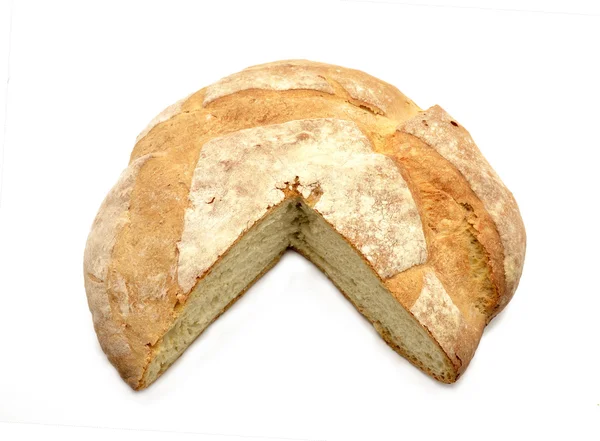 Vekni kenyeret tört — Stock Fotó
