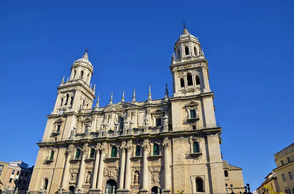 Kathedraal van jaen, Andalusië, Spanje — Stockfoto