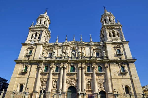 Katedrála v jaen, Andalusie, Španělsko — Stock fotografie