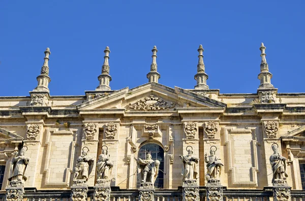 Frente à Catedral de Jaen, Andaluzia, Espanha — Fotografia de Stock