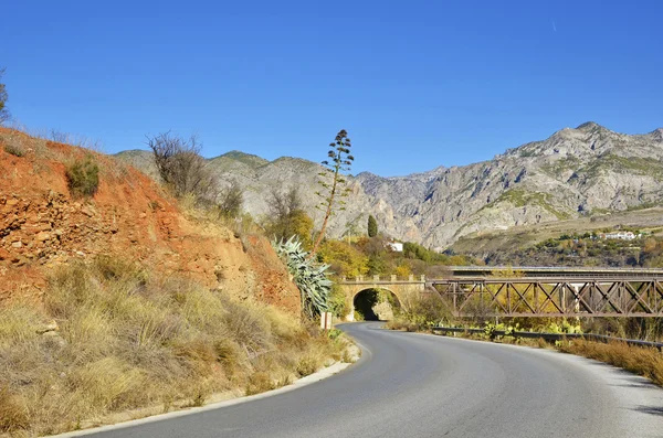 Túnel de carretera en Durcal, Granada — Foto de Stock