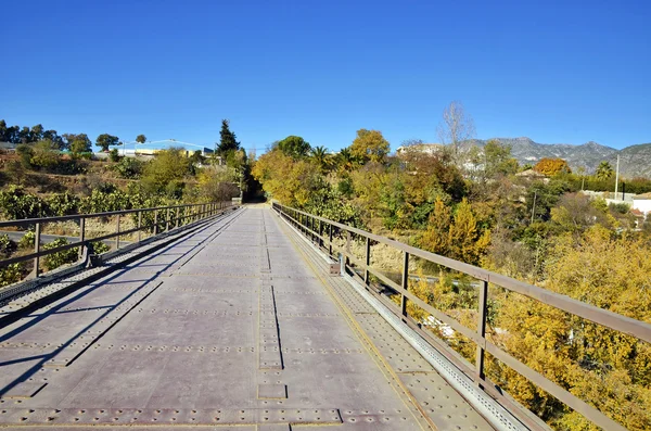 Most zaprojektowany przez eiffel w Dúrcal, granada — Zdjęcie stockowe