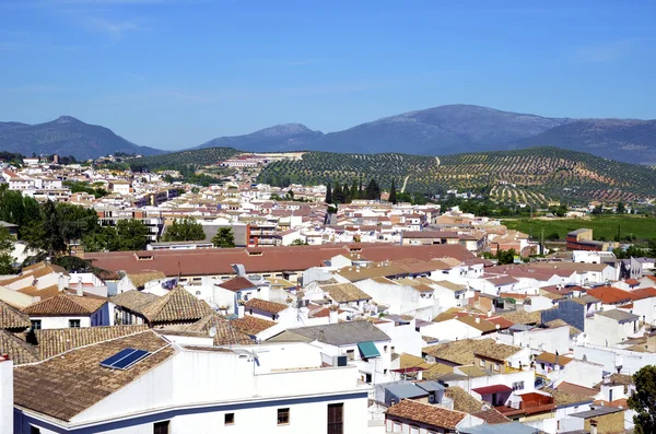 Weergave van priego de cordoba, Spanje — Stockfoto