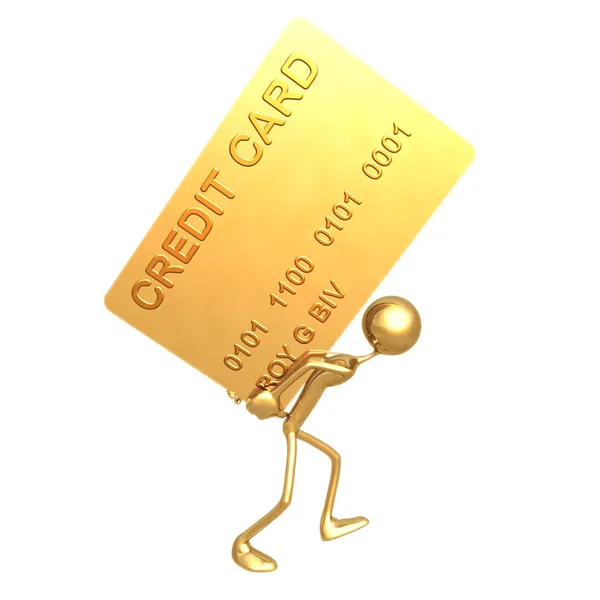 Onere di credito — Foto Stock