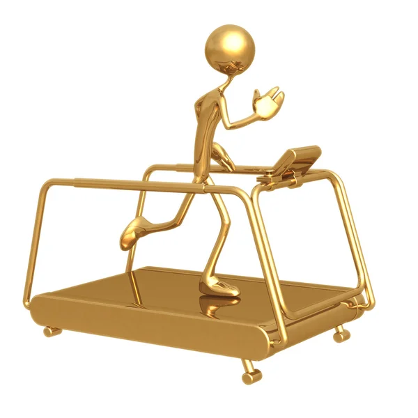 Treadmill Fitness — Stock Photo, Image