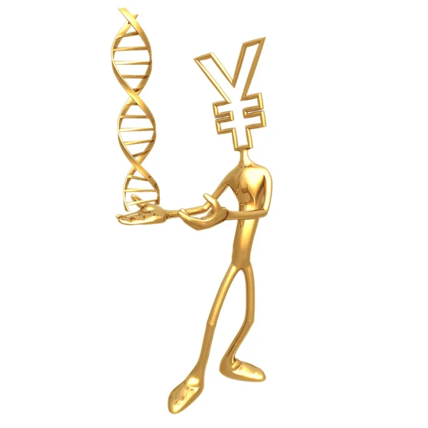 DNA yen holding — Stok fotoğraf