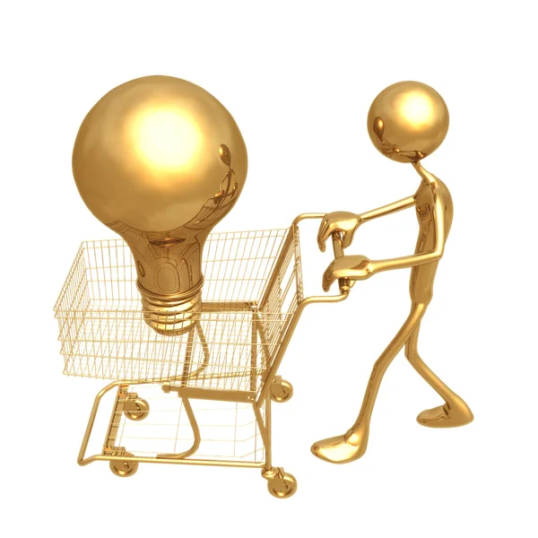 Shopping Cart Idea — Stock Photo, Image