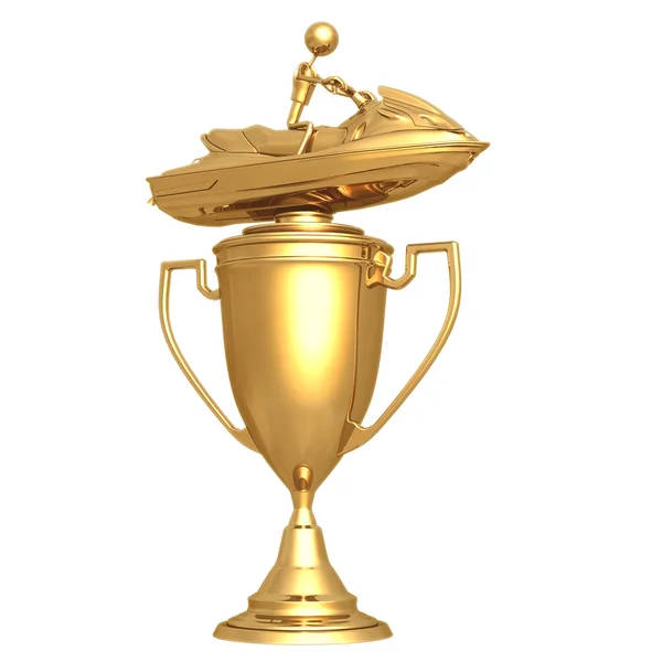 Jet-Ski-Trophy — Stockfoto