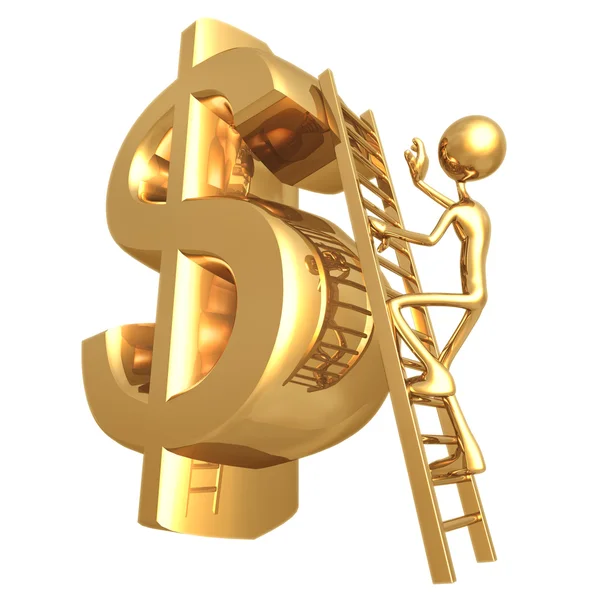 Dollar Climb — Stock Photo, Image