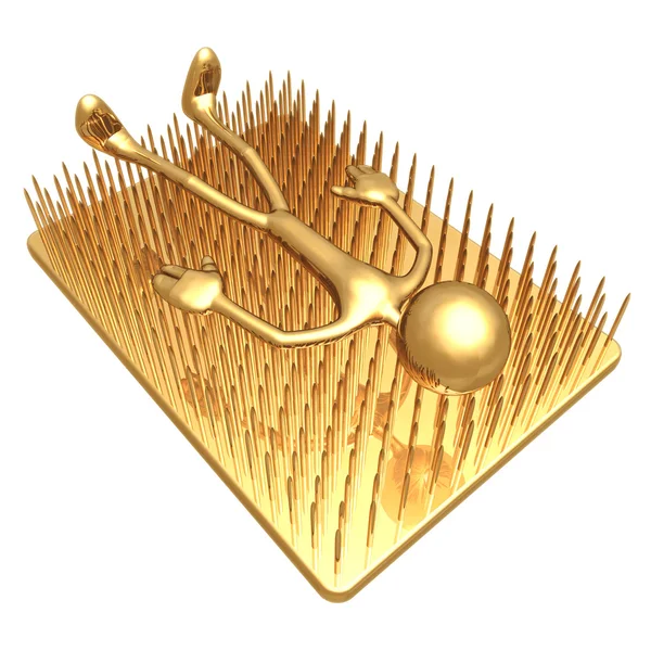 letto di chiodi — Foto Stock © LuMaxArt #12269302