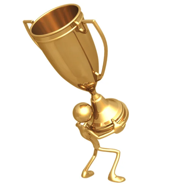 Rozdrcené obří trophy — Stock fotografie