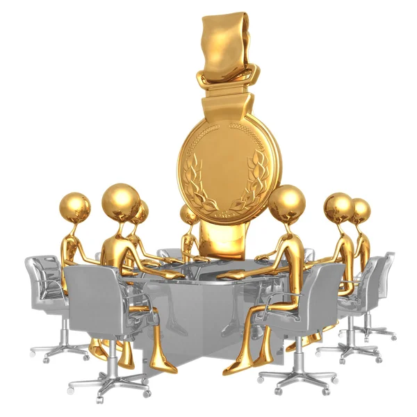 Gold Medal Meeting — Stock Photo, Image